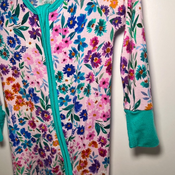 Little Sleepies Sweet Pea Zippy 6/12 months GUC - Picture 2 of 7